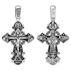 Крест серебряный мужской 13111-541