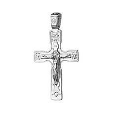 Крестик серебро (арт. 13111-585)
