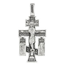 Крестик нательный серебряный (арт. 13111-590)