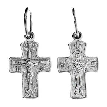Крест из серебра (арт. 13111-596)