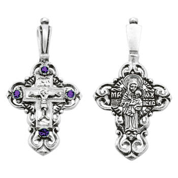 Крестик православный серебряный (арт. 13111-60)