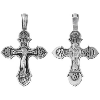 Крест православный серебро «Ангел-Хранитель» (арт. 13111-82)