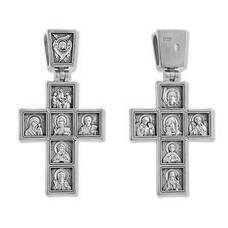 Крестик православный серебряный (арт. 13111-832)