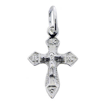 Крест православный серебряный (арт. 13111-875)