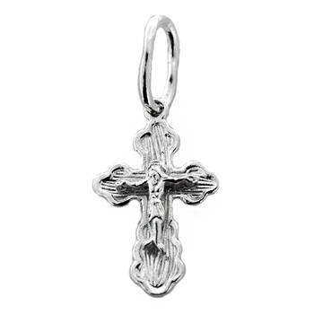 Крест нательный серебряный «Спаси и сохрани» (арт. 13111-892)