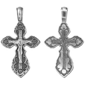 Крестик православный из серебра (арт. 13111-94)