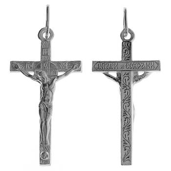 Крестик из серебра (арт. 13111-945)