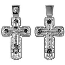 Православный мужской крест из серебра
 13111-95