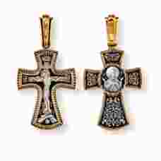 Православный мужской крест из серебра
 13112-198
