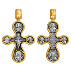 Православный мужской крест из серебра
 13112-20