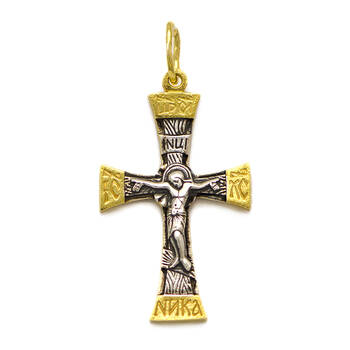Крестик серебряный (арт. 13112-269)