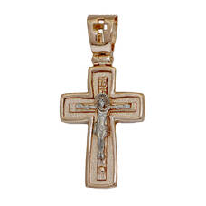 Крестик на крестины мальчику 13112-308